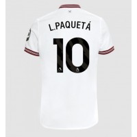 West Ham United Lucas Paqueta #10 Vonkajší futbalový dres 2023-24 Krátky Rukáv